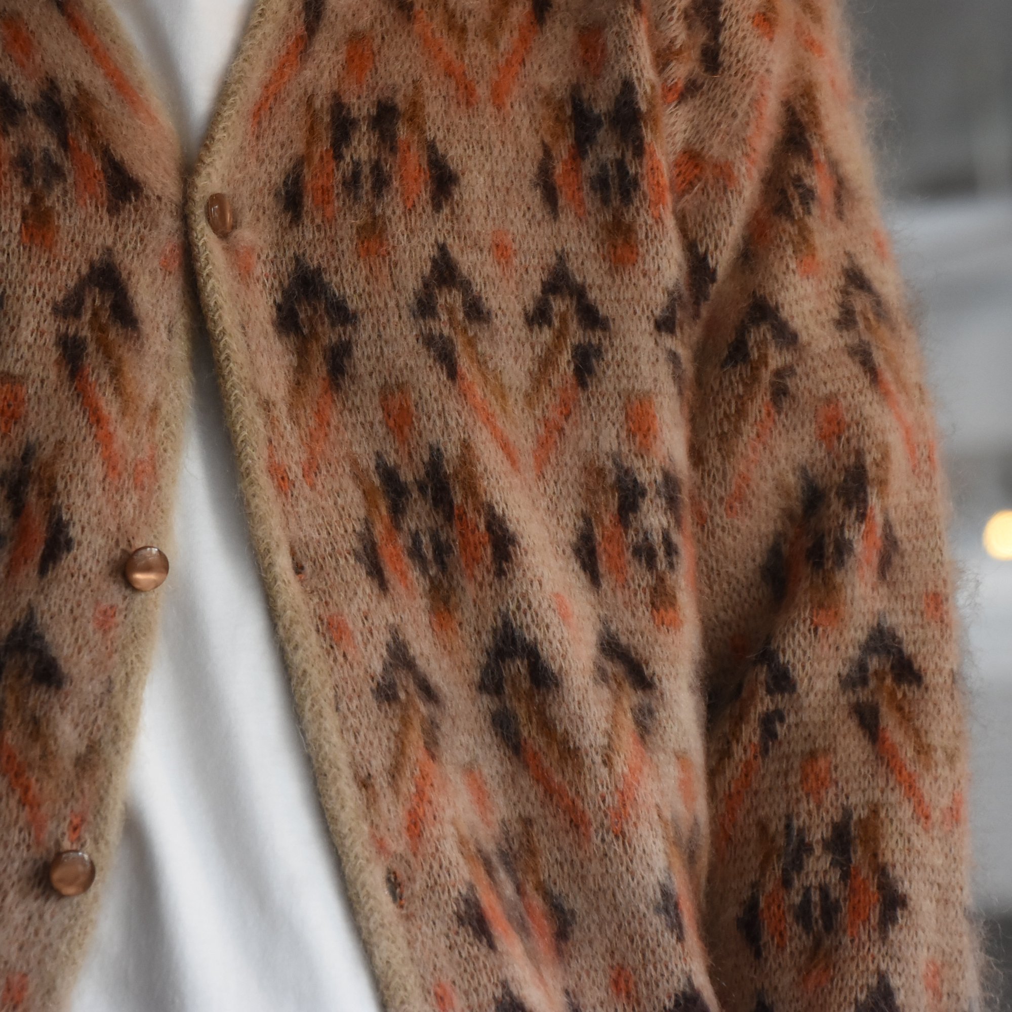 【2020】NEEDLES(ニードルス) Mohair Cardigan -Triangle- #HM270(3)