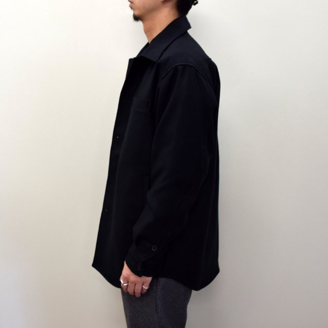 山内 (やまうち)/ Dead Stock Silk Shirt Jacket -BLACK- #20a32-A(3)