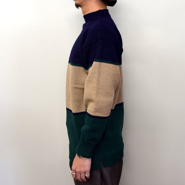 BROWN by 2-tacs (ブラウンバイツータックス)/ GUERNSEY WOOLLENS