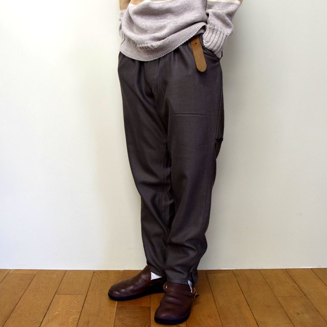 HOMELESS TAILOR(ホームレステイラー)/ HIP GUSSET PANTS -BROWN- #HTK-20F-010(3)