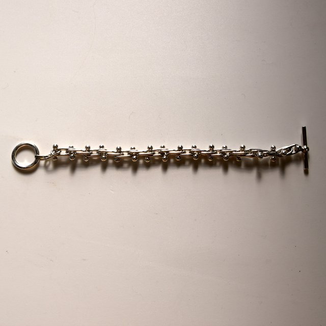 FIFTH GENERAL STORE(フィフスジェネラルストア)/ Silver Bracelet -Medium- #SILVER-BEADED(3)