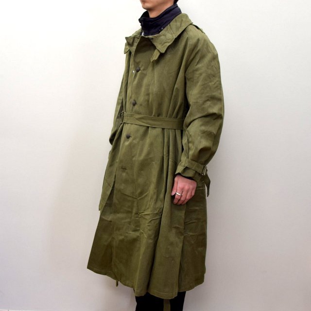 DEAD STOCK(デッドストック)/ FRENCH ARMY MOTORCYCLE COAT -OLIVE- #MILITARY300(3)
