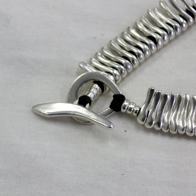 JILL PLATNER(ƒWƒ‹ ƒvƒ‰ƒbƒgƒi[)/ SPROUT BRACELET -BLACK- #B-0039(3)