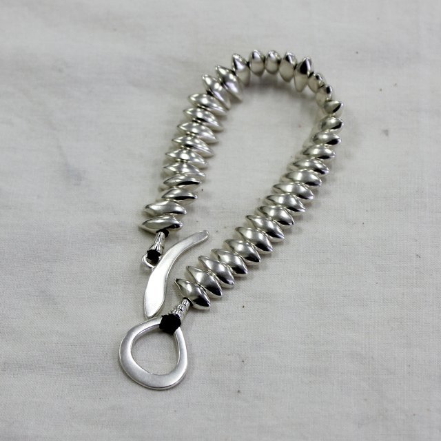JILL PLATNER(ƒWƒ‹ ƒvƒ‰ƒbƒgƒi[)/ POMEGRANATE SEED BRACELET -BLACK- #B-0336(3)
