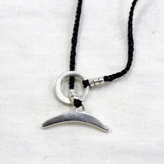 JILL PLATNER(ジル プラットナー)/ BIRDBONE NECKLACE -BLACK- #B-0215(3)