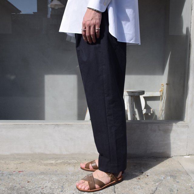 STUDIO NICHOLSON(スタジオニコルソン)/ GENTILE SPORTY COTTON -DARK NAVY- #SNM-076(3)