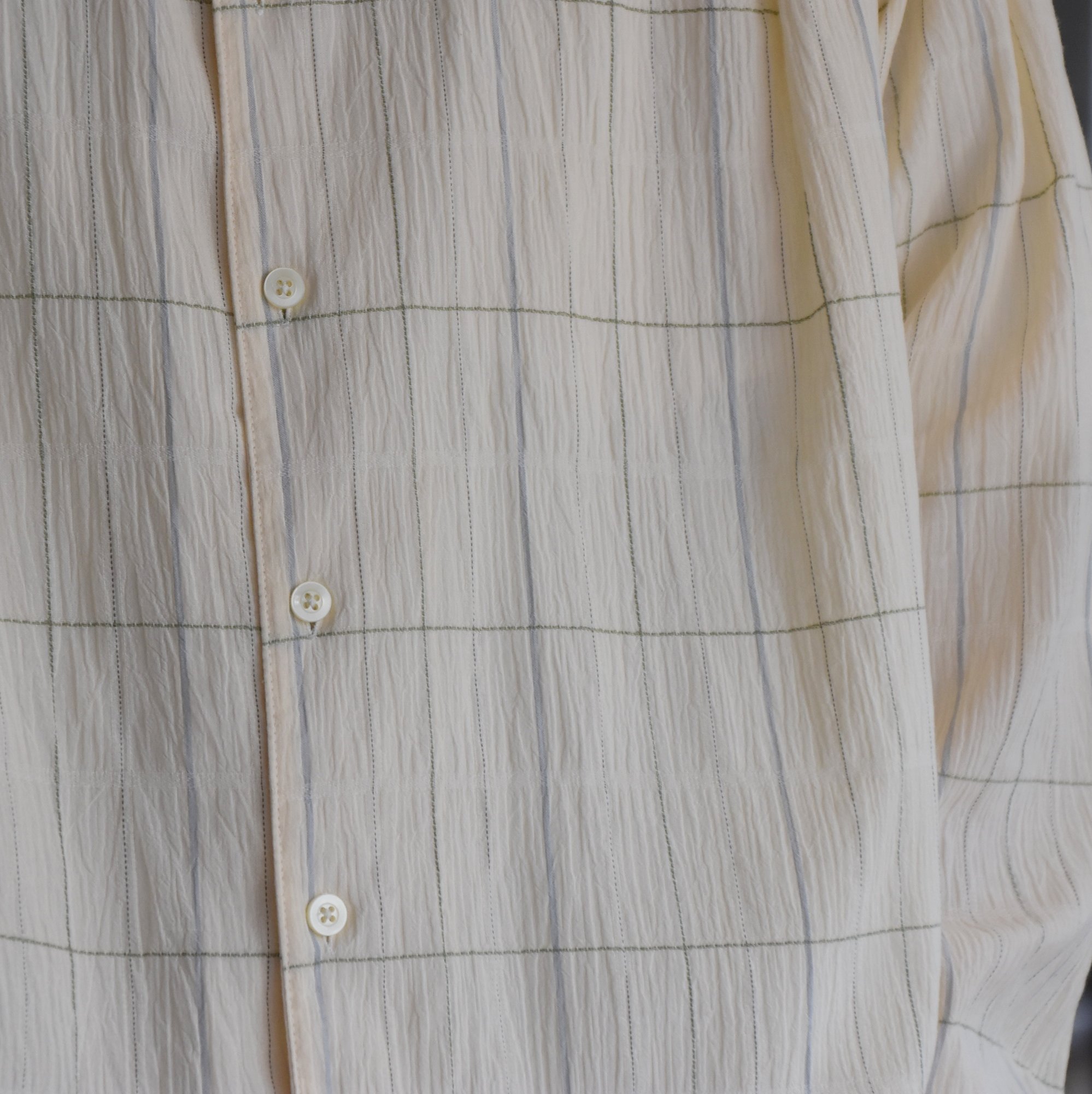 【40% off sale】 AiE(エーアイイー)/PAINTER SHIRT-COTTON GAUZE PLAID- #IN532(3)