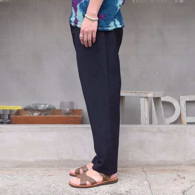 BROWN by 2-tacs (ブラウンバイツータックス)/ EASY PANTS -NAVY- B25-P006(3)