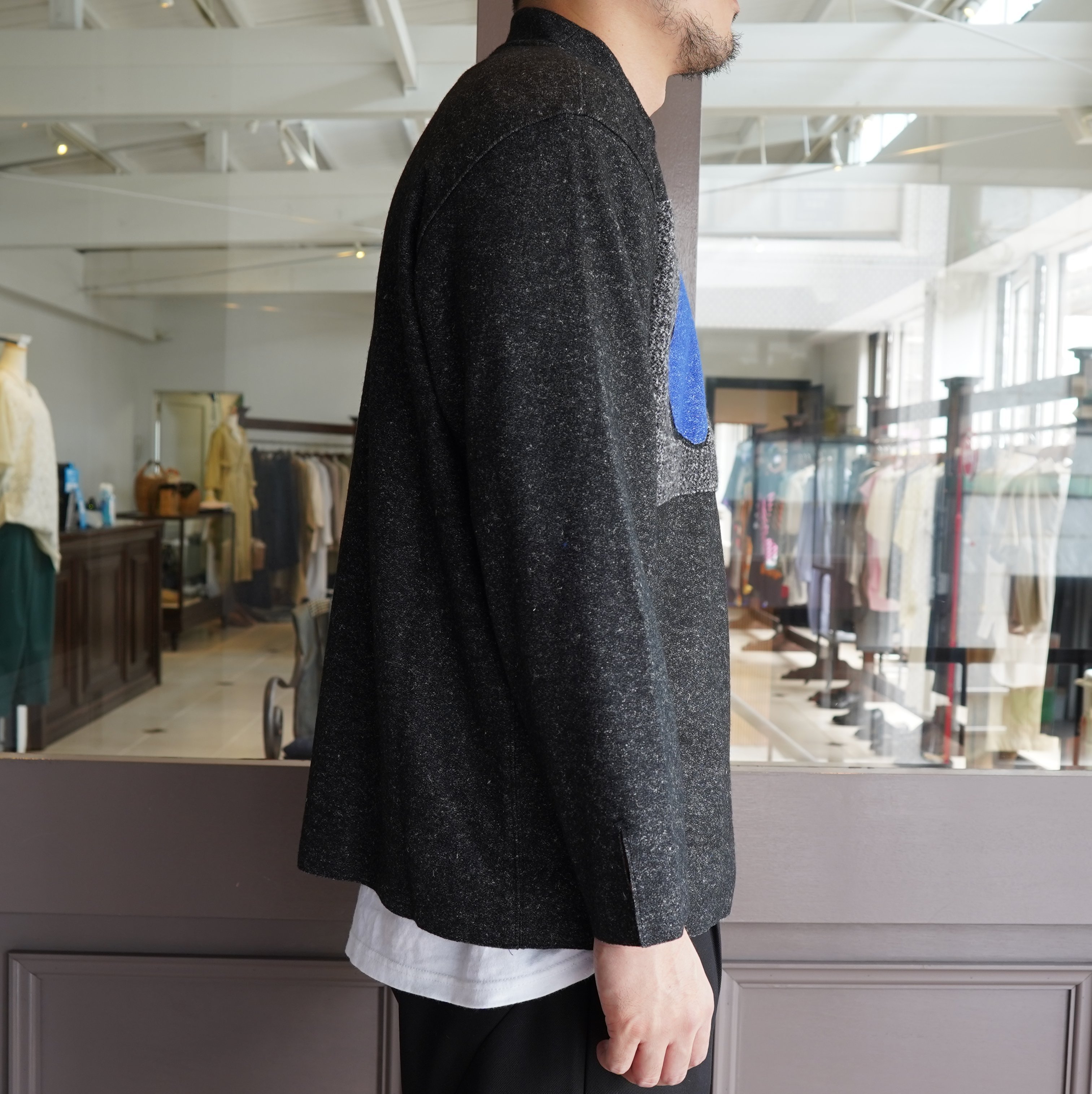 amachi.(アマチ) Tobi-ishi Top-Dark Gray- #AY9-15(3)