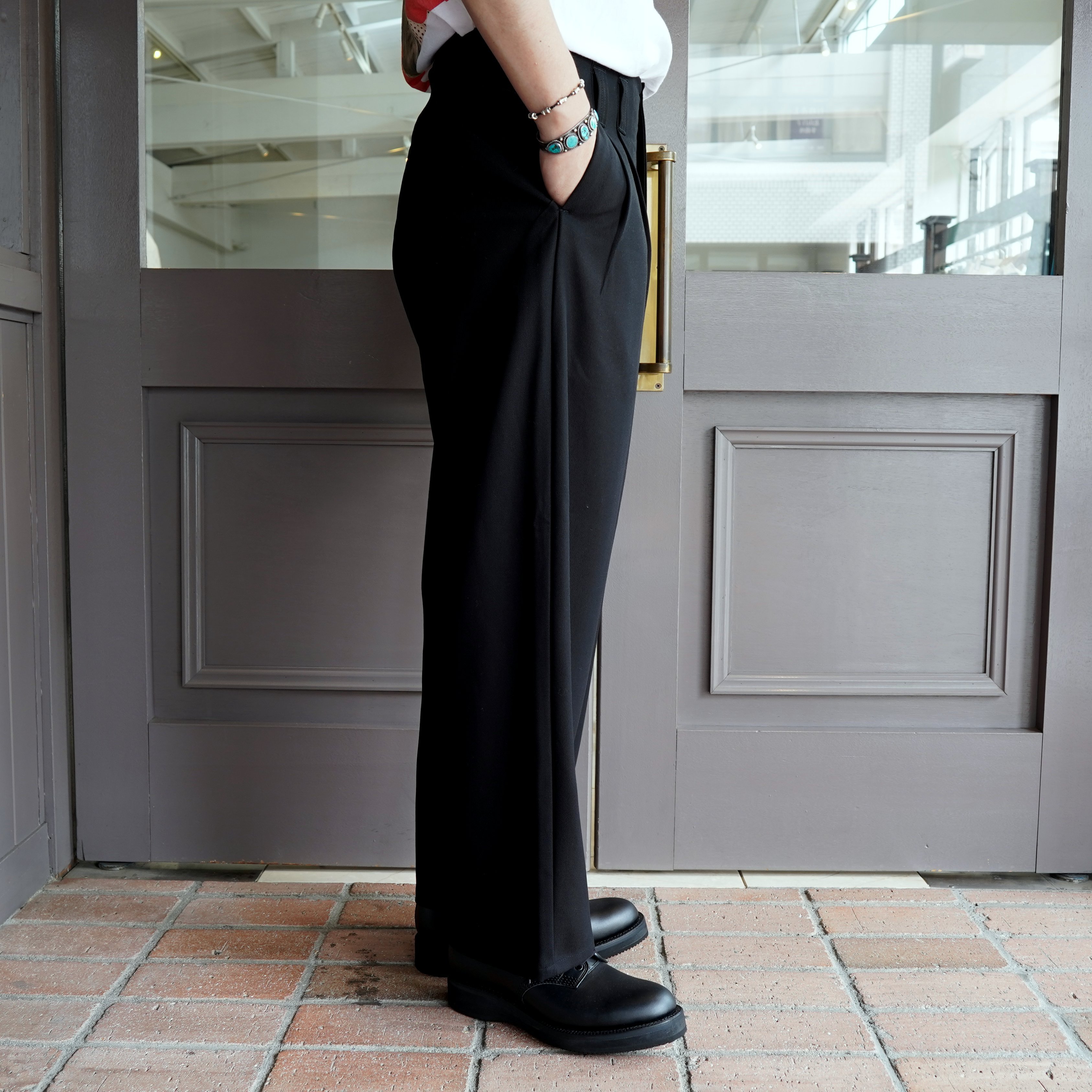 amachi.(アマチ) Elevation Pants -Black- #AY9-23(3)