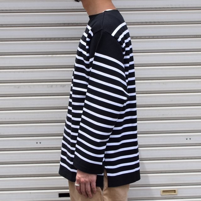 Ets.MATERIAUX(イーティーエスマテリオ)/ FRENCH PANEL BORDER ‐BLACK×WHITE‐ #21070300260930B(3)