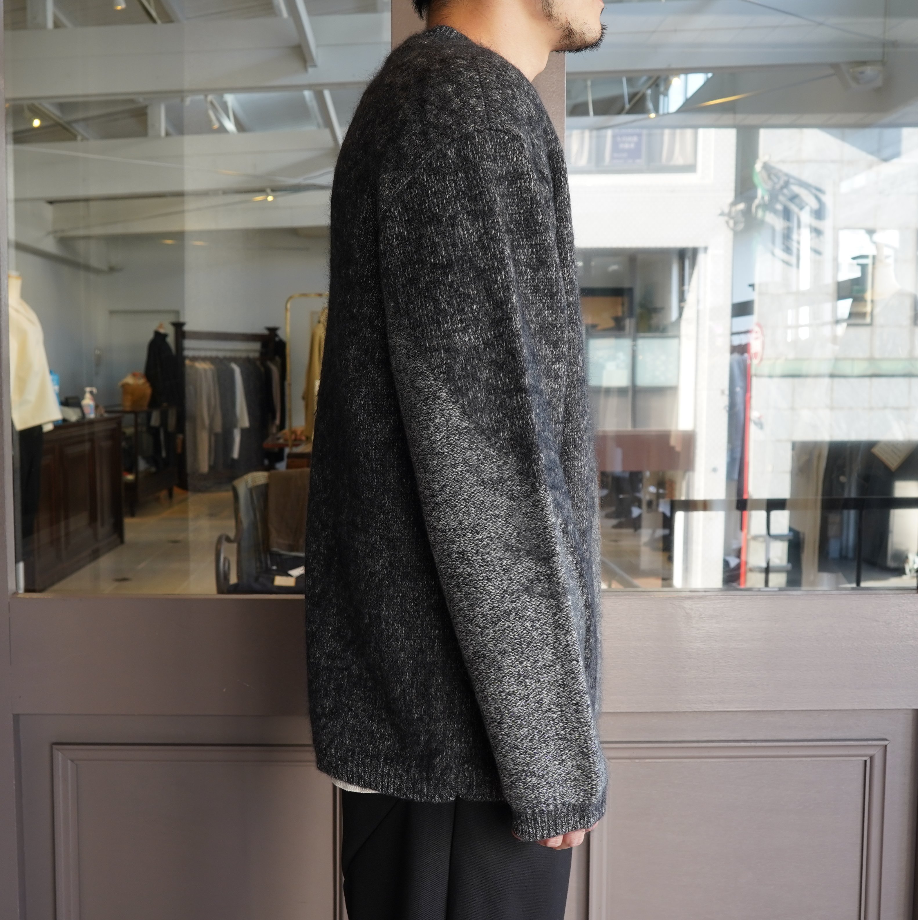 amachi.(アマチ)/Gardeners knit-Gray- #AY9-29(3)