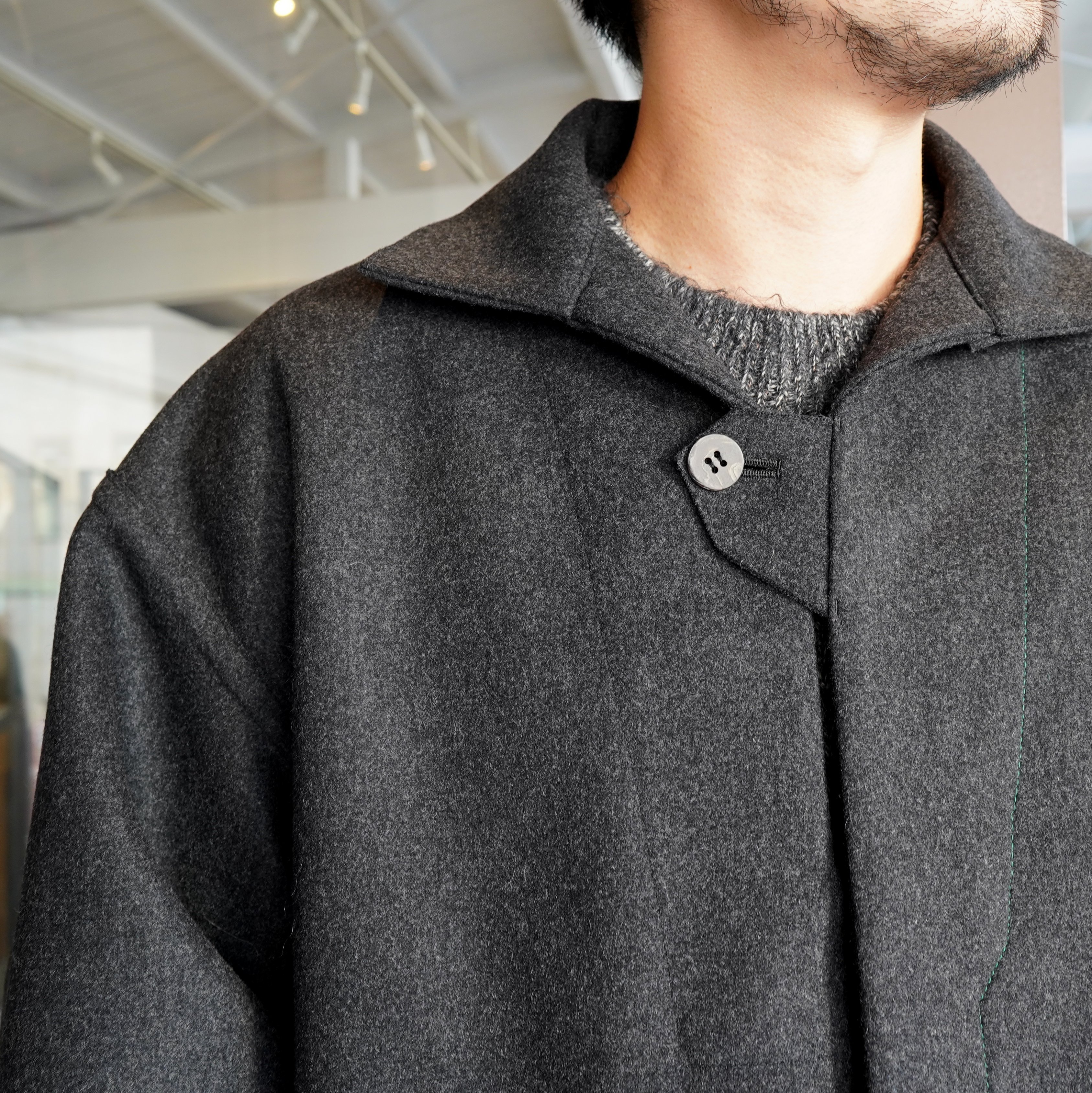 amachi.(アマチ)/Meeting Jacket FO -Dark Gray- #AY9-8(3)