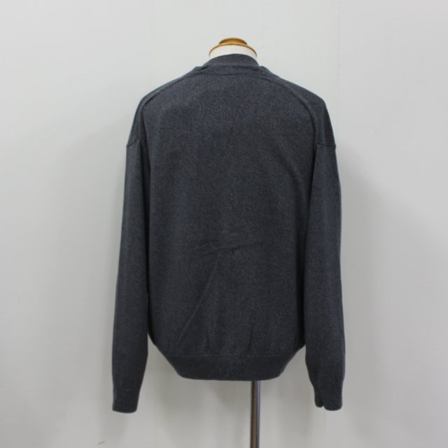 crepuscule(クレプスキュール)/COTTON SILK CARDIGAN -GREEN&BROWN- #2103-006(3)