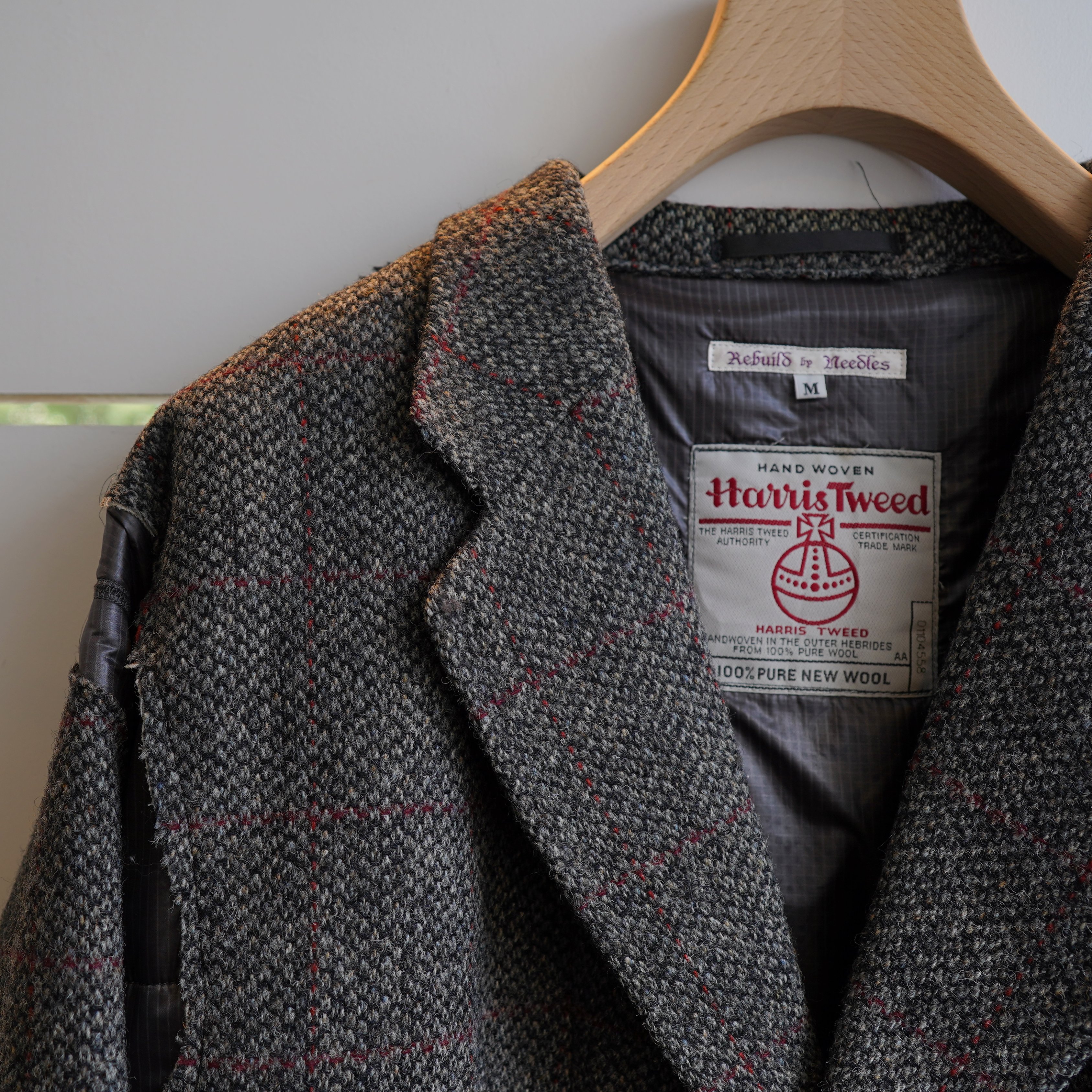Rebuild by Needles(リビルドバイニードルス)/TWEED JACKET COVERED JACKET -ASSORT- #JO297(3)