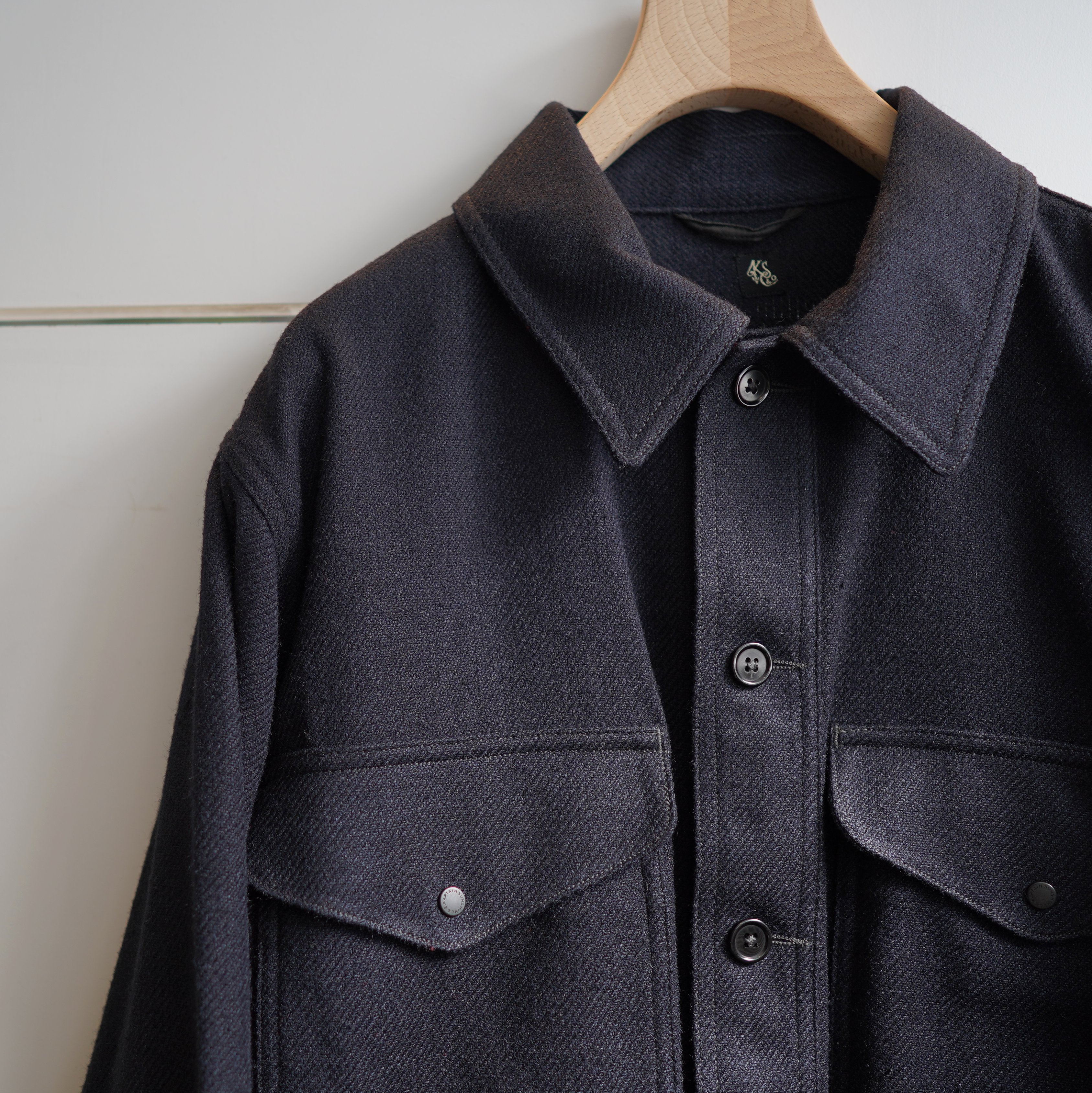 KAPTAIN SUNSHINE(キャプテンサンシャイン)/CRUISE SHIRT JACKET -NAVY- #KS21FJK04(3)