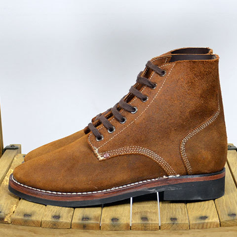 BENCH BUILT(x`rh) US ARMY TYPE3 Boot -BROWN SUEDE- (Width:E)(4)