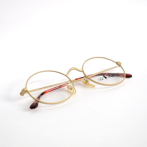 Polo Ralph Lauren Eyewear(|Et[EACEFA) OVAL 540 -MAT GOLD-(4)