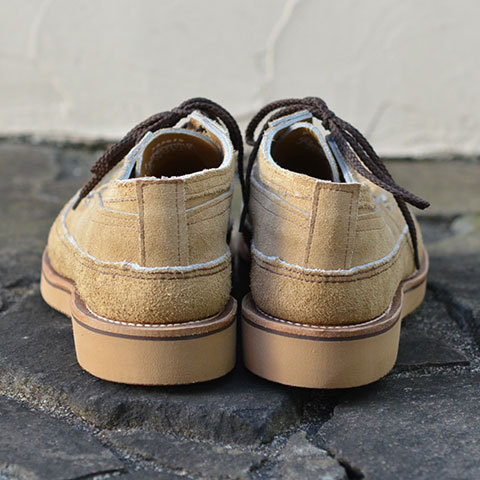 RUSSELL MOCCASIN (ラッセルモカシン) HURON MOCCASIN-MANSON ARMY LAST -LARAMIE SUEDE TAN- (4)