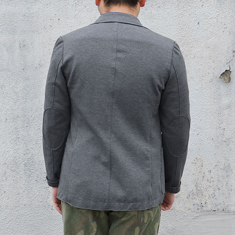 Harris Wharf London (ハリスワーフロンドン) Man Jacket Piquet -(140)middle grey- (4)