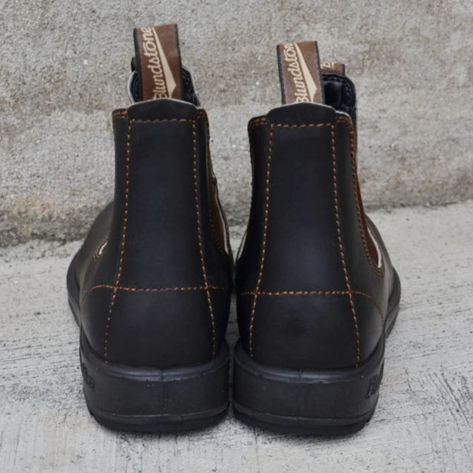 Blundstone(ブランドストーン) PU/TPU-ELASTIC SIDED-V CUT -Stout Brown-(4)