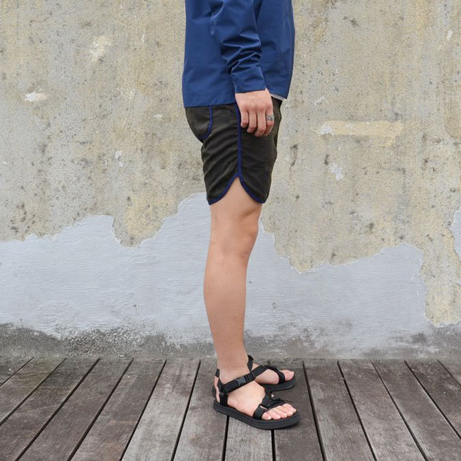 KENNETH FIELD (ケネスフィールド) TRACK & FIELDSHORTS -DARK CAMO-(4)