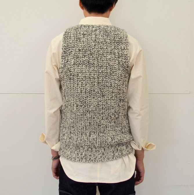 TENDER Co.(テンダー) VOE SLIPOVER -ECRU×BROWN- #761(4)