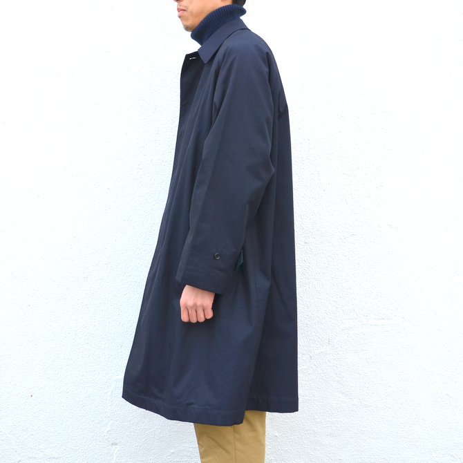 ANATOMICA(アナトミカ)/ SINGLE RAGLAN COAT GABARDINE -(500)NAVY- #530-511-06(4)