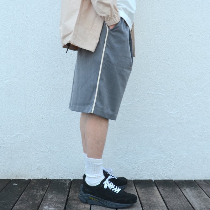 DROLE DE MONSIEUR(ドロールドムッシュ) / Binding short -Grey-(4)