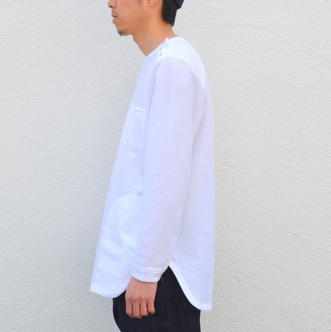 【30% OFF SALE】【17 SS】Curly(カーリー) HIGH GAUGE TWILL JERSEY -WHITE- #171-31032SD(4)