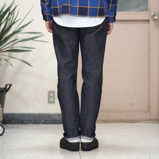 【2017 SS】7 × 7 / seven by seven ( セブン バイ セブン ) DENIM TROUSERS - INDIGO - #SS2017-DTR(4)