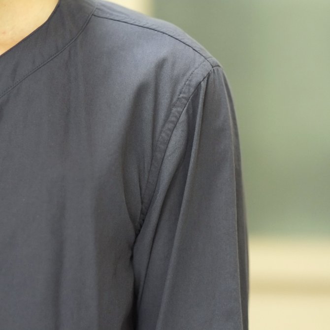 【2017 SS】TAKAHIRO MIYASHITA The SoloIst.(タカヒロミヤシタ ザ ソロイスト) tunic shirt -NAVY- #sws0008SS17(4)