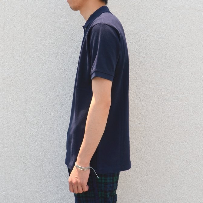 KENNETH FIELD (ケネスフィールド) POLO Cote d’ Azur(コートダジュール) -NAVY- #17SS-33(4)