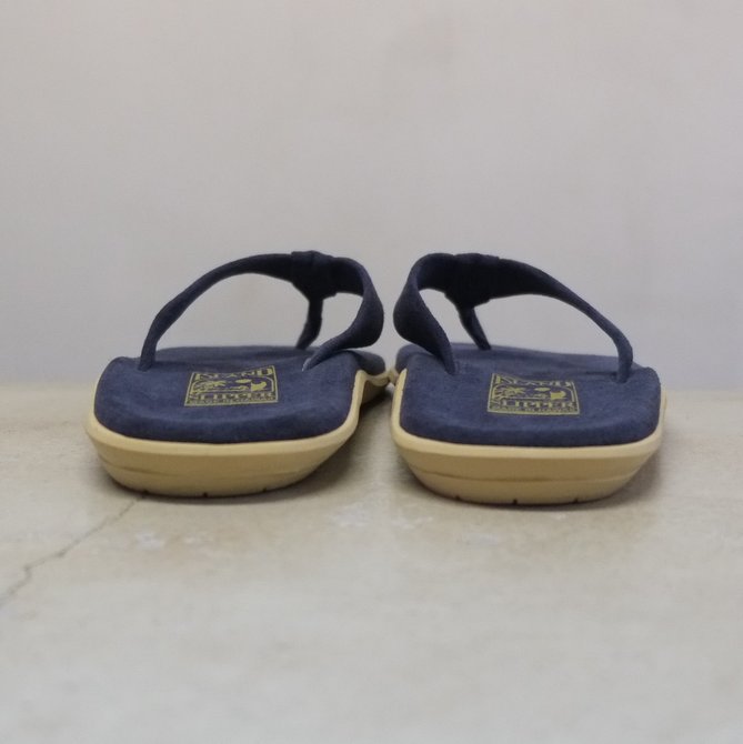 ISLAND SLIPPER (アイランドスリッパー) Men's Thong -NAVY SUEDE-(4)