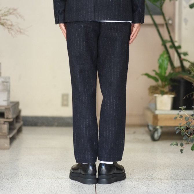 【30% OFF SALE】Graphpaper(グラフペーパー) / Waterproof Jersey Tapered Slack -NAVY- GM173-4002(4)