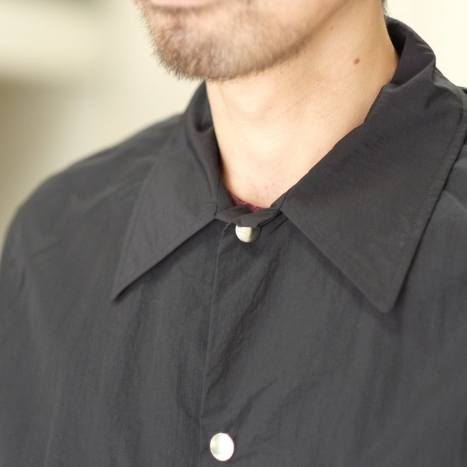【30% off SALE】【2018 SS】7 × 7 / seven by seven ( セブン バイ セブン ) COACH JACKET -BLACK- #SBSS18CJK(4)