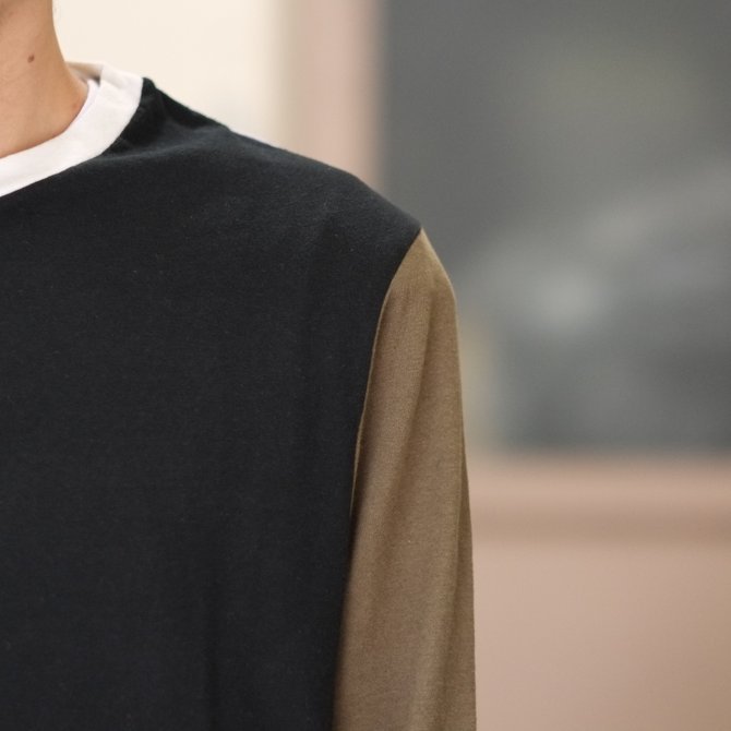 【30% off SALE】【2018 SS】7 × 7 / seven by seven ( セブン バイ セブン ) CRAZY PATTERN T-SHIRT -BLACK- #SBSS18CPTS(4)