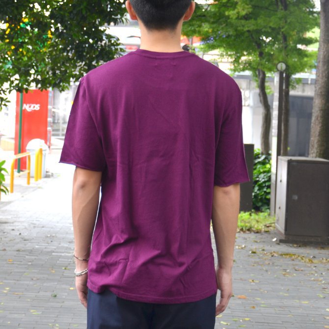 【40% OFF SALE】FLISTFIA(フリストフィア) / Relaxed T-shirts -Dark Burgundy- #TR01016(4)