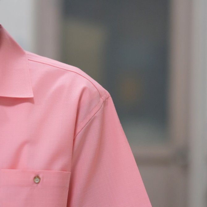 BROWN by 2-tacs (uEoCc[^bNX) OPEN COLLAR -PINK- #B19-S002(4)