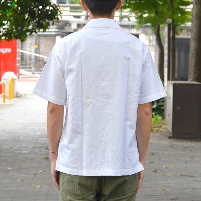 【40% OFF SALE】ohh!nisica(オオニシカ)/ オープンカラーシャツ -WHITE- #ONI-074(4)