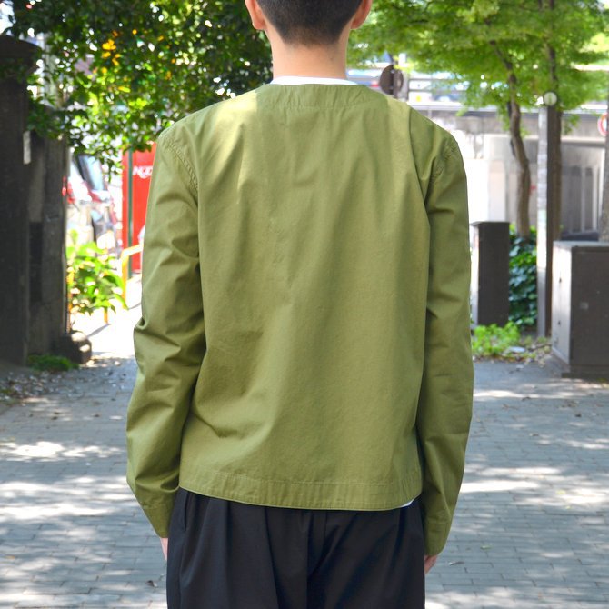 【40% OFF SALE】STUDIO NICHOLSON(スタジオニコルソン)/ MUCLUC JACKET -ARMY GREEN- #SN-301(4)