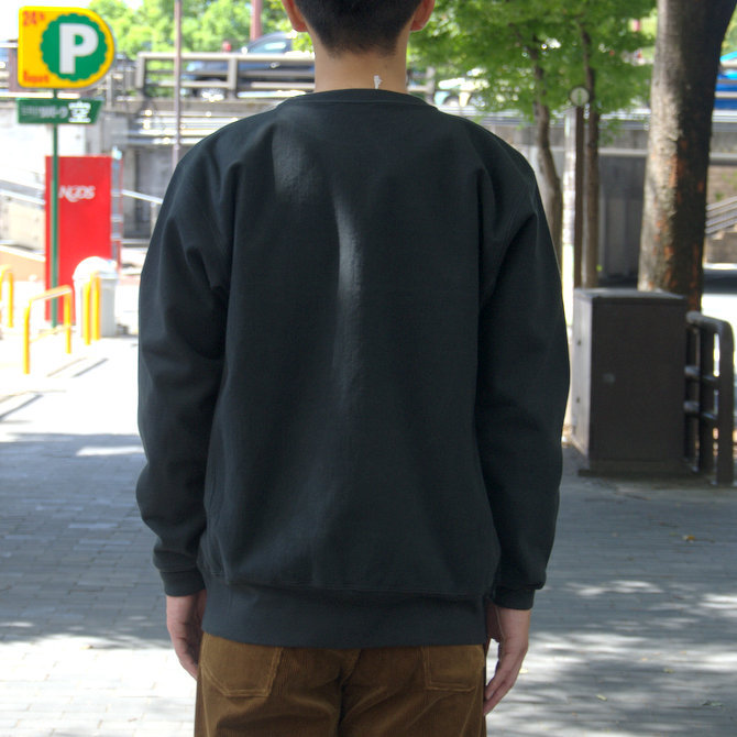 【2018 AW】AURALEE(オーラリー)/ SUPER MIKKED SWEAT P/O -BLACK- #A8AP01SM(4)