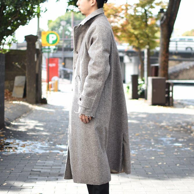 【2018 AW】 CAMIEL FORTGENS(カミエル フォートゲンス)/ COAT -HERINGBONE- #CAMIEL-06.09.02(4)