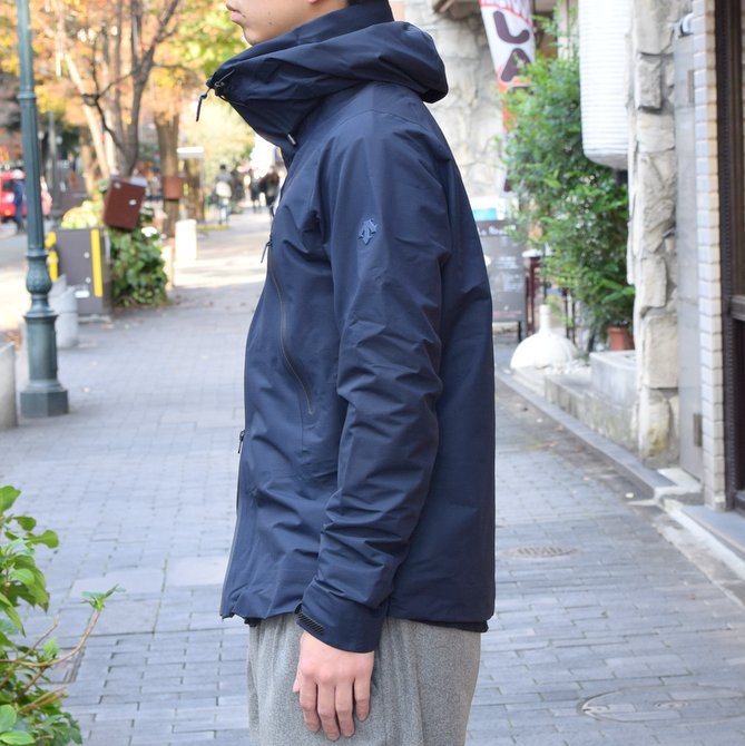 DESCENTE ALLTERRAIN(オルテライン)/ACTIVE SHELL JACKET -NAVY- #DAMMGC45(4)