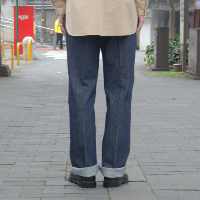 【20 SS】 AURALEE(オーラリー)/ HARD TWIST DENIM 5P PANTS-INDIGO #A9SP01DM(4)
