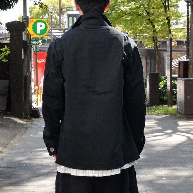 【2019 SS】 too good(トゥーグッド) / THE ENGINEER JACKET PLAIN COTTON -FLINT-(4)