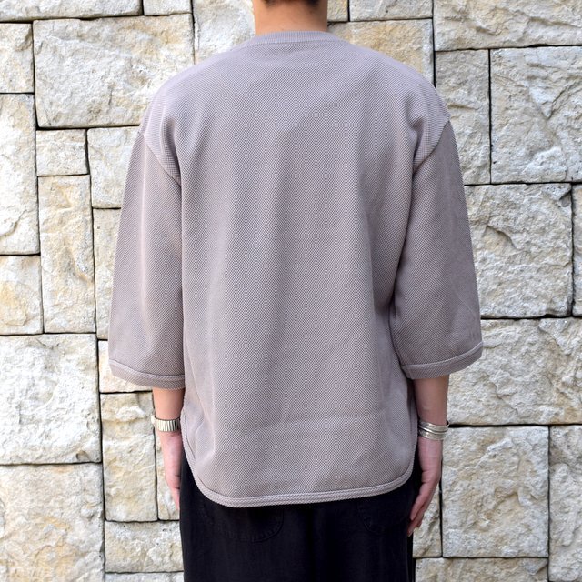 y2019 SSzcrepuscule(NvXL[) Round Knit 7 -GRAYBEIGE- #1901-005(4)