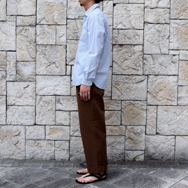 【2019 SS】YAECA(ヤエカ) コンフォートシャツ スタンダードロング L/S -STRIPE- #19107(4)