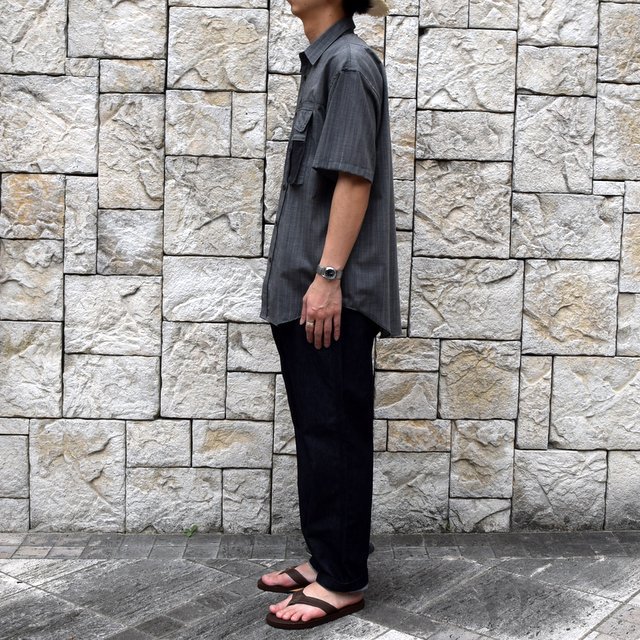 【2019 SS】BROWN by 2-tacs (ブラウンバイツータックス) TRAVELER SHIRTS-GRAY- #B21-S003(4)