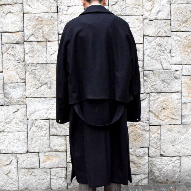 YOKE(ヨーク)/3WAY BAL COLLAR SHARE COAT -DARK NAVY- #YK19AW0049C(4)